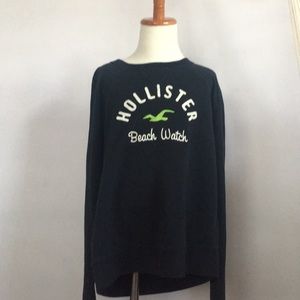 Hollister- Navy Blue sweatshirt